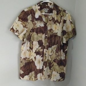 Caribbean Joe Man's button casual shirt